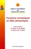 Fonctions syntaxiques et rôles sémantiques