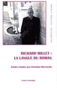 Richard Millet : la langue du roman