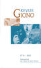Revue Giono n°15